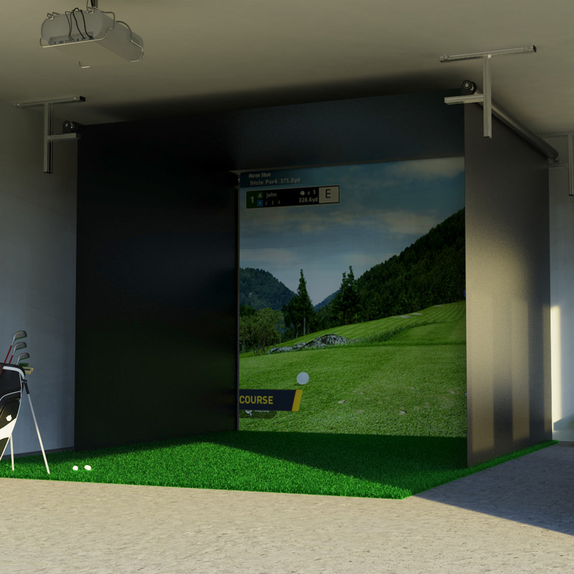 Vanish Series Retractable Golf Enclosure (Vanish 11)