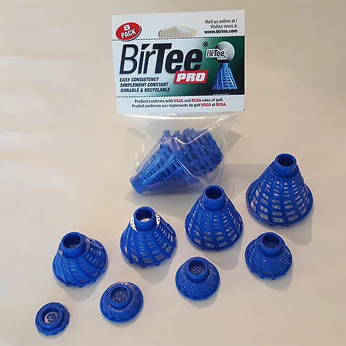 8 Birtee Pro Golf Tee's