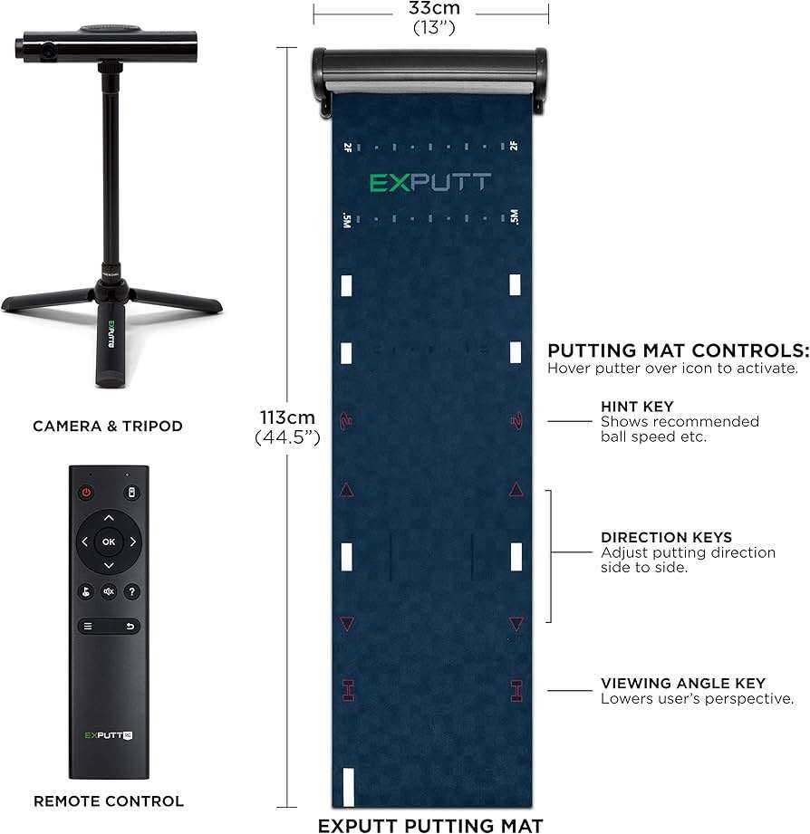 ExPutt, the ultimate home golf putting simulator