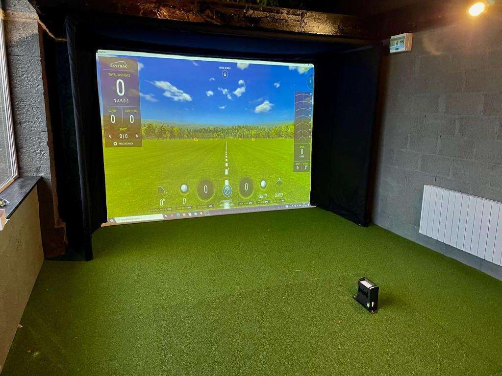 GTS Ultra custom made Golf Simulator Impact Screen