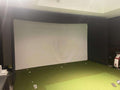 Netting screen with backing