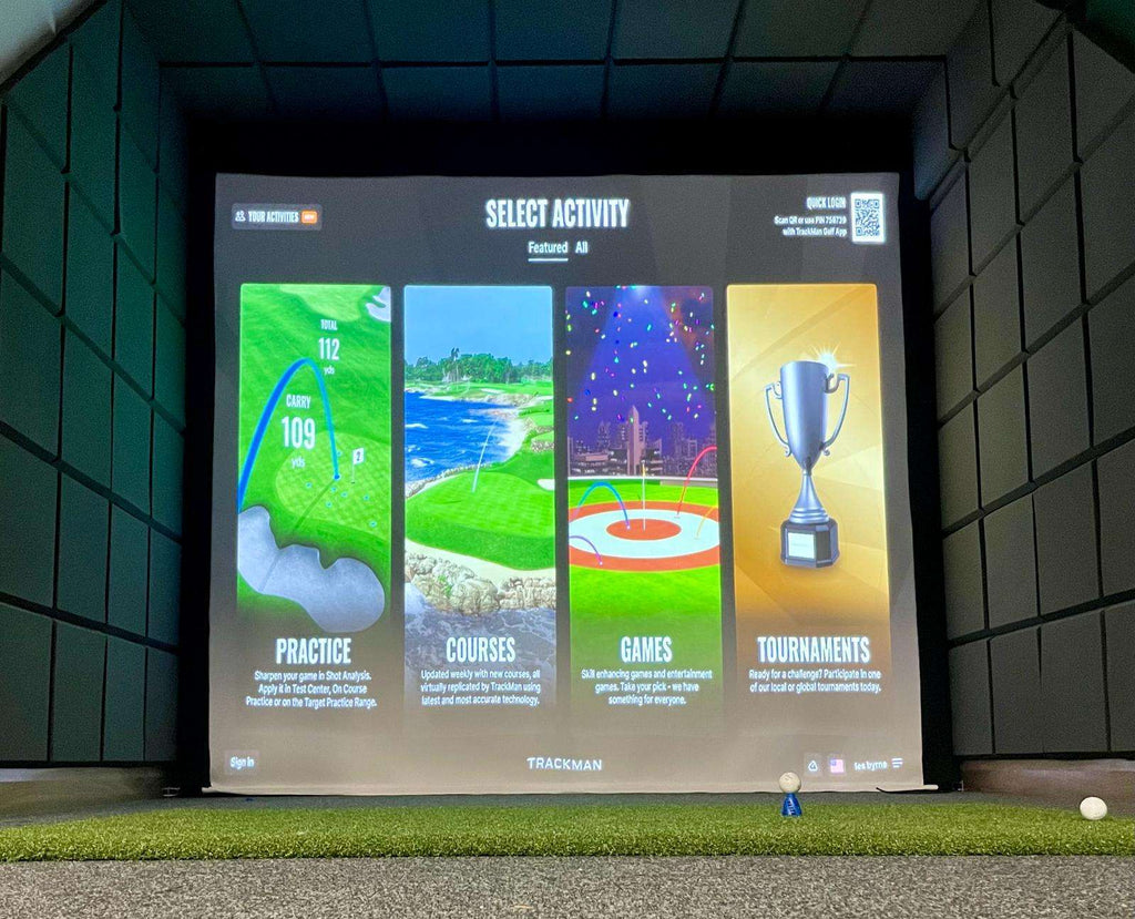GTS Ultra custom made Golf Simulator Impact Screen